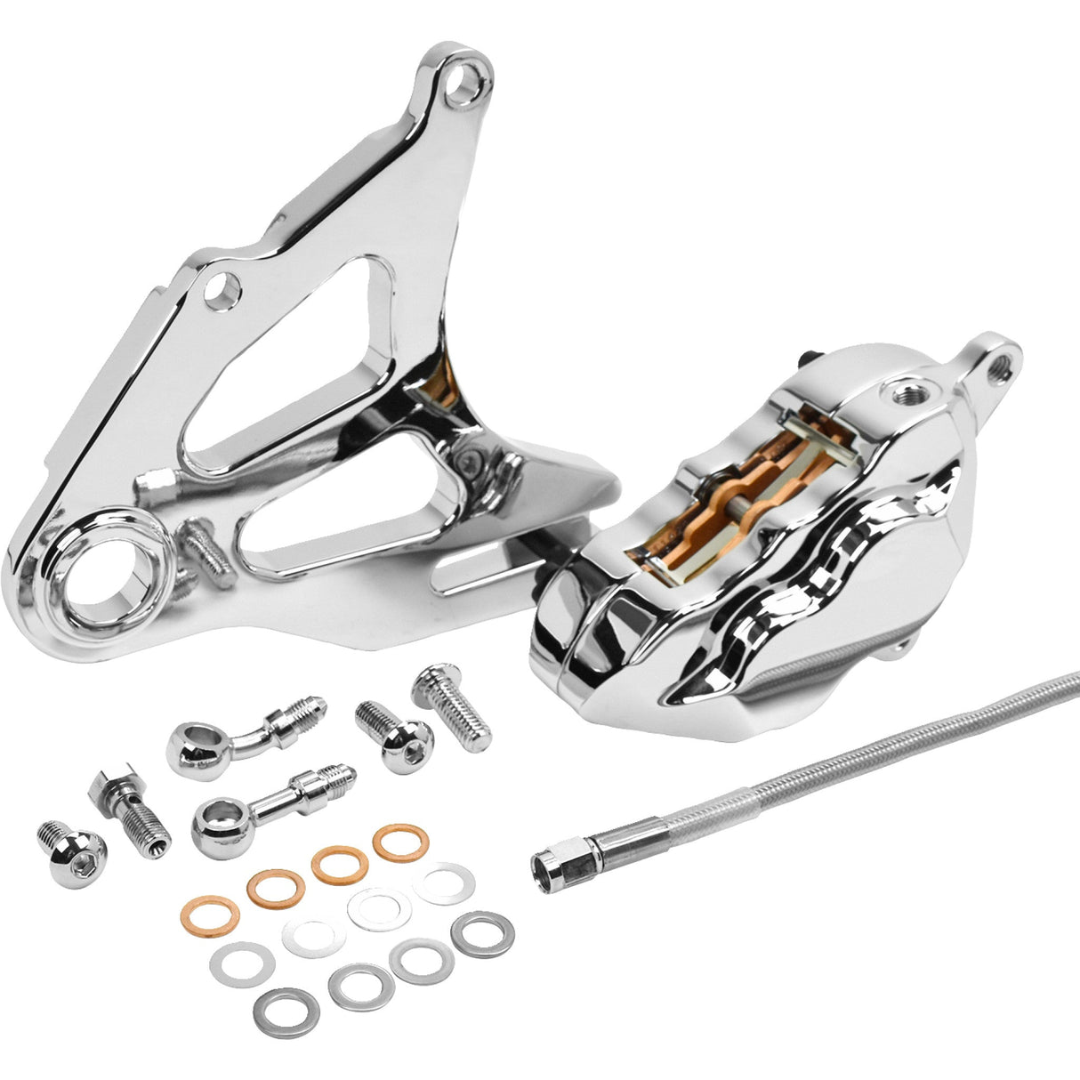 Hawg Halters Brake Caliper Kit - RKSTCC518 For Harley Softail 2018-2022