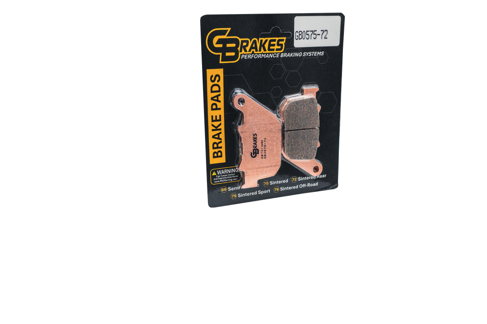 Gbrakes Brake Pads HH Sintered Rear - GB0575-72 For Harley Sportster 2004-2013