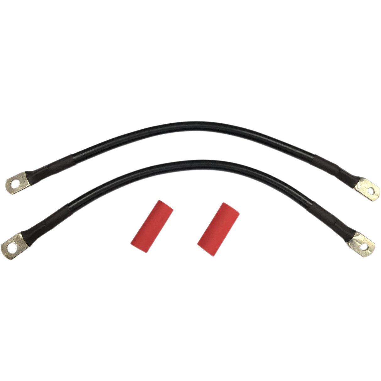 DRAG SPECIALTIES 2113-0665 Battery Cable Set black  - '04-'09 xl