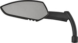 Harddrive 820-0817L 18-504L MIRROR APACHE W/ KNIFE STEM MATTE BLACK LEFT
