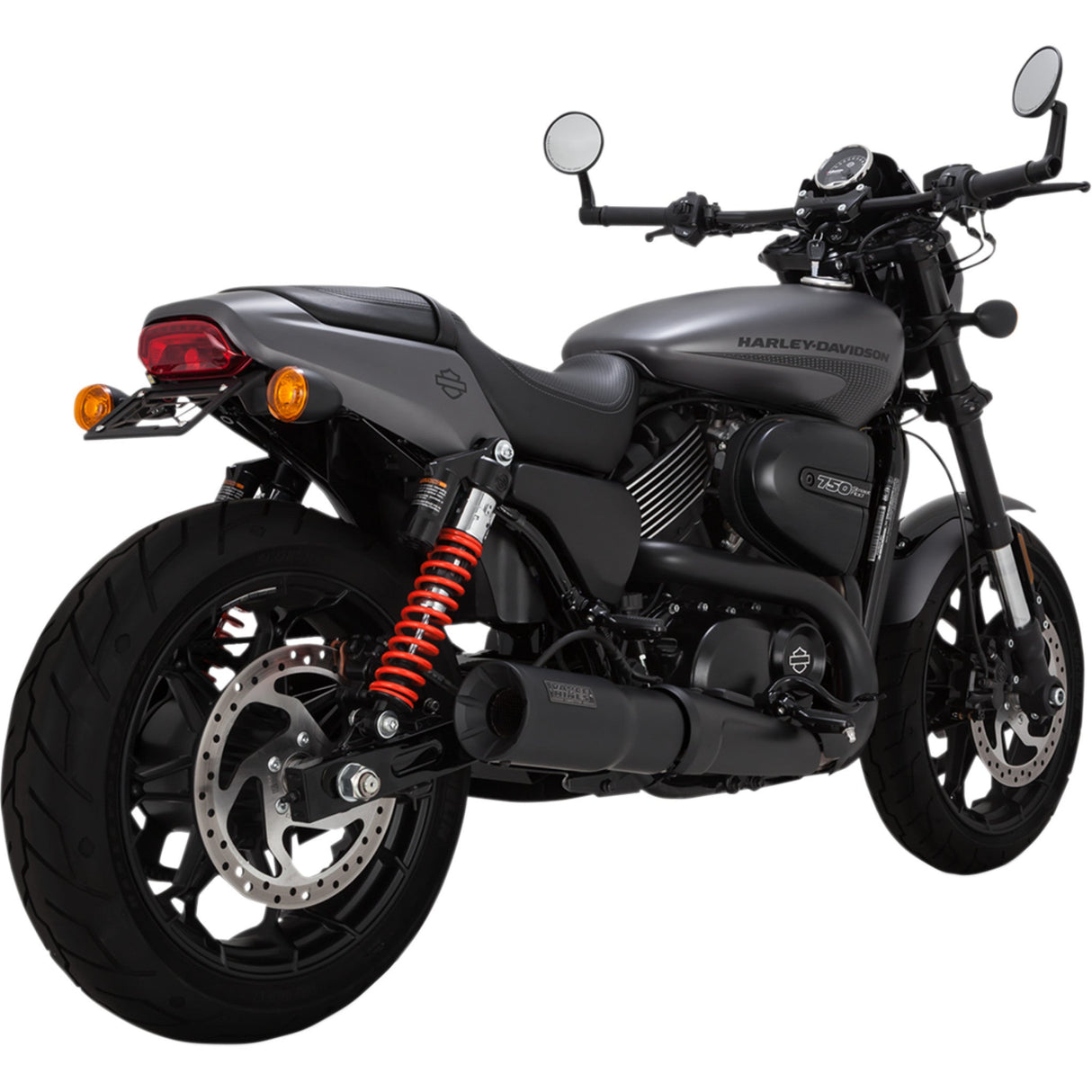 VANCE & HINES 1801-1233 47943 High Output Slip-On Muffler - Black High Output Muffler - XG/A