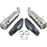 Akrapovic Slip-On Line Muffler - S-D11SO4-HBFGT Ducati Scrambler 1100 2018-2020