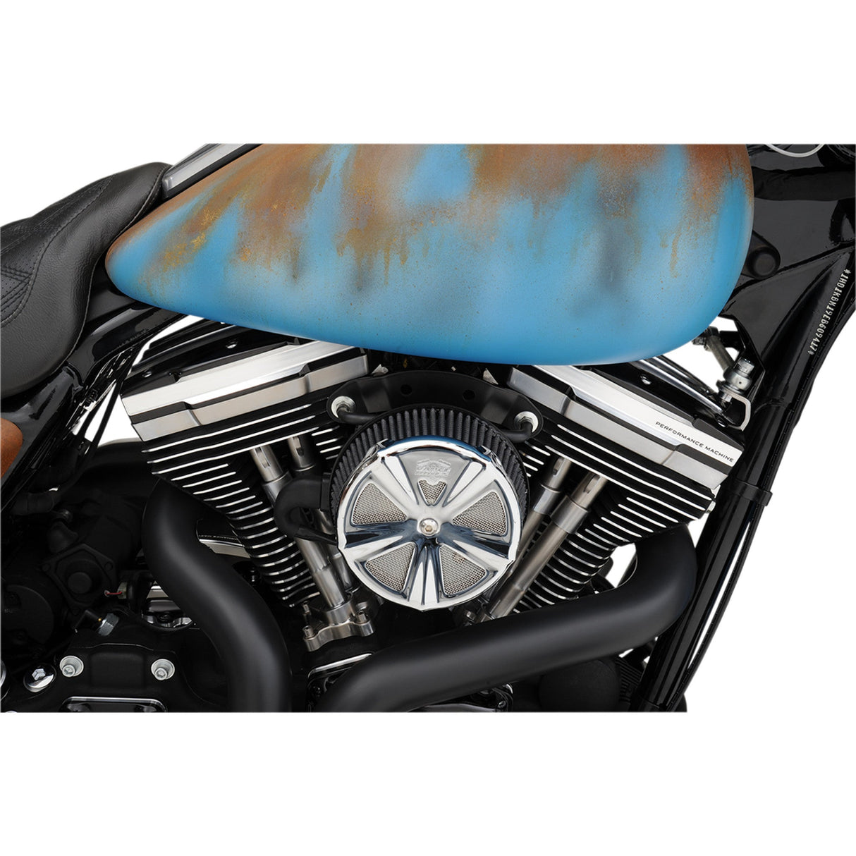 Performance Machine Scallop Cover - 0177-2021-BM For Harley Motorcycles 1999-2017