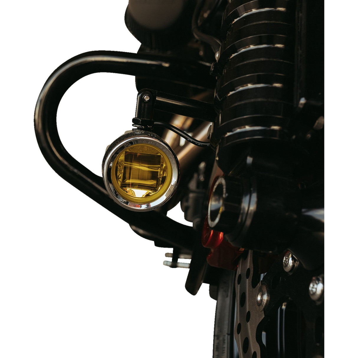 CUSTOM DYNAMICS 2001-2583 PB-FOG-BCM-YC ProBEAM® LED Halo Fog Lights - Chrome - Yellow Lens