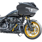 Arlen Ness 19" Cafe Carbon Fiber Front Fender Cafe 19" - 210-017 For Harley Road Glide 2024-2026