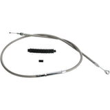 Barnett High-Efficiency Stainless Steel Clutch Cable For Harley-Davidson Standard - 102-30-10020HE For Harley Sportster 1986-2011