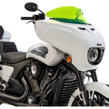 KLOCK WERKS 2312-1516 KWW-04-0649 Ice Flare® Windshield Windshield - 9" - Green Ice - Chieftain PowerPlus/Roadmaster PowerPlus