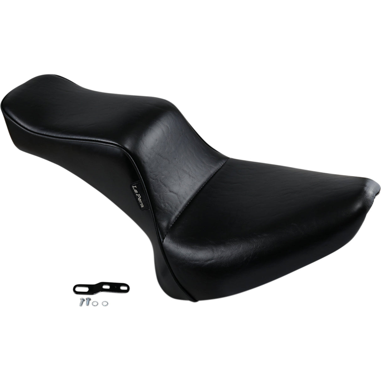 LePera Cherokee Seat Smooth Black - LX-020 For Harley Softail 2000-2017