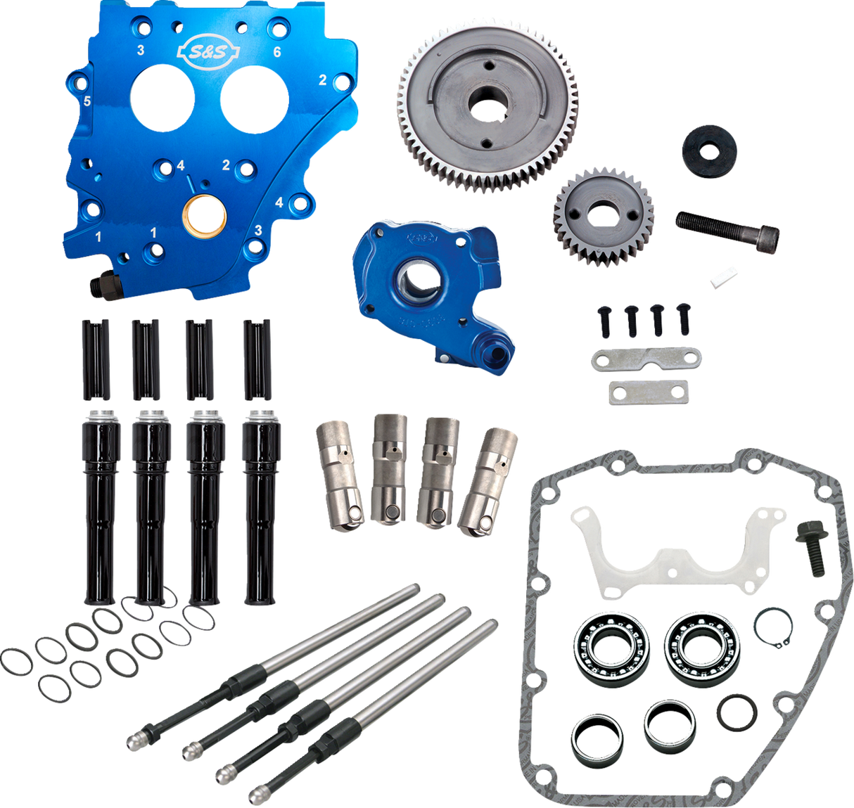 Cam Chest Kit without Cams for Gear Drive Twin Cam