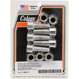 COLONY DS-190666 8834-10 Rotor, Sprocket and Belt Mounting Hardware Kit Mounting Hardware Kit with Nuts - Sprocket/Belt Pulley - Socket-Head - 1-1/4" -