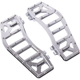 Thrashin Supply CO. Aggressor Floorboards Chrome - TSC-2219-3 For Harley Touring 1984-2026