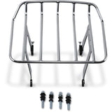 COBRA 1510-0481 602-2610 Big Ass® Detachable Solo Luggage Rack Detachable Solo Rack - FLSL - Chrome