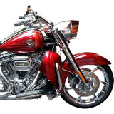 Headwinds Vista Headlight Bezel 7" Vista Chrome - 1-7128CA For Harley Touring 1995-2024