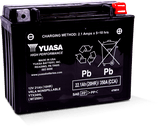 Yuasa Battery YUAM7250H Yuasa YTX24HL Maintenance Free AGM 12-Volt Battery