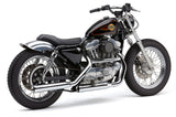 Cobra 3" NH Series Slip-ONS Chrome Sportsters - 6036 For Harley Sportster 1991-2003