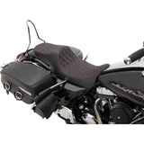 DRAG SPECIALTIES Predator III 2-Up Seat - FL '08-'23
