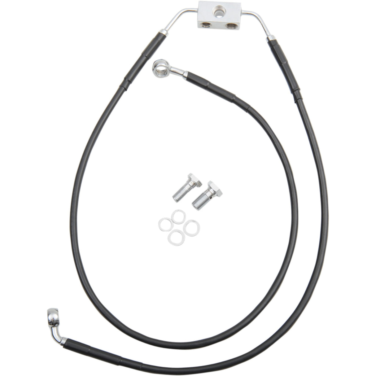 Drag Specialties Brake Line For Harley Street Bob 2012-2017