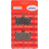 LYNDALL RACING BRAKES LLC 1720-0140 7175-Z+ Organic Indian/Victory Brake Pads Z+ Brake Pads - Victory