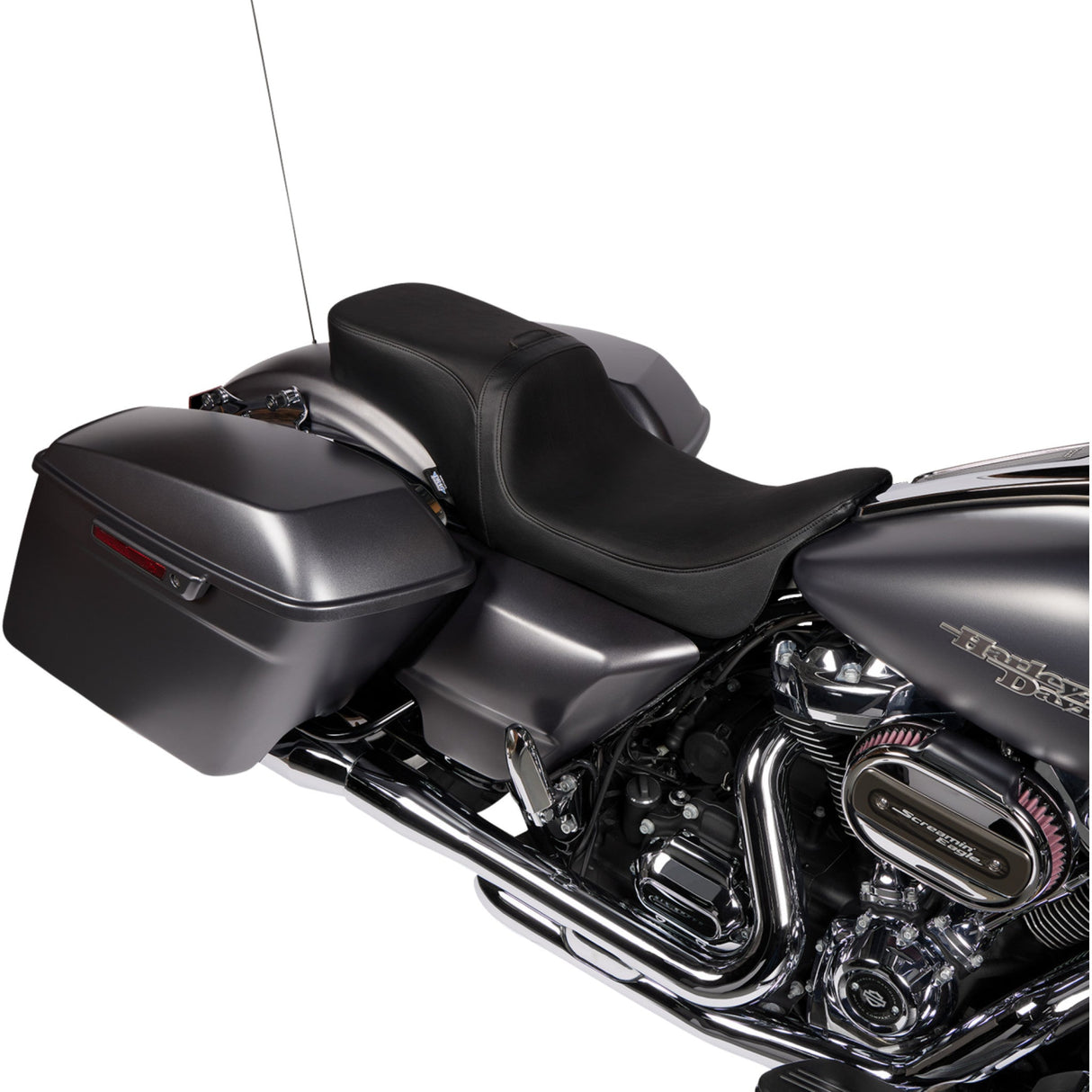 DRAG SPECIALTIES Performance Predator 2-Up Seat - Backrest '08-'23