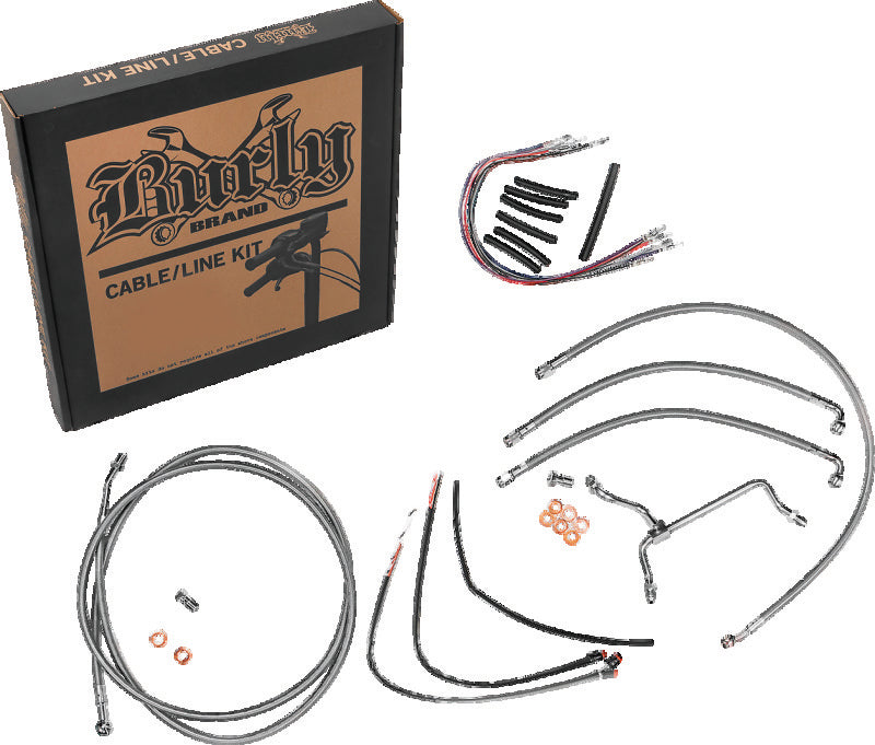 Burly Brand B30-1154 Control Kit 18in Gorilla - Stainless Steel