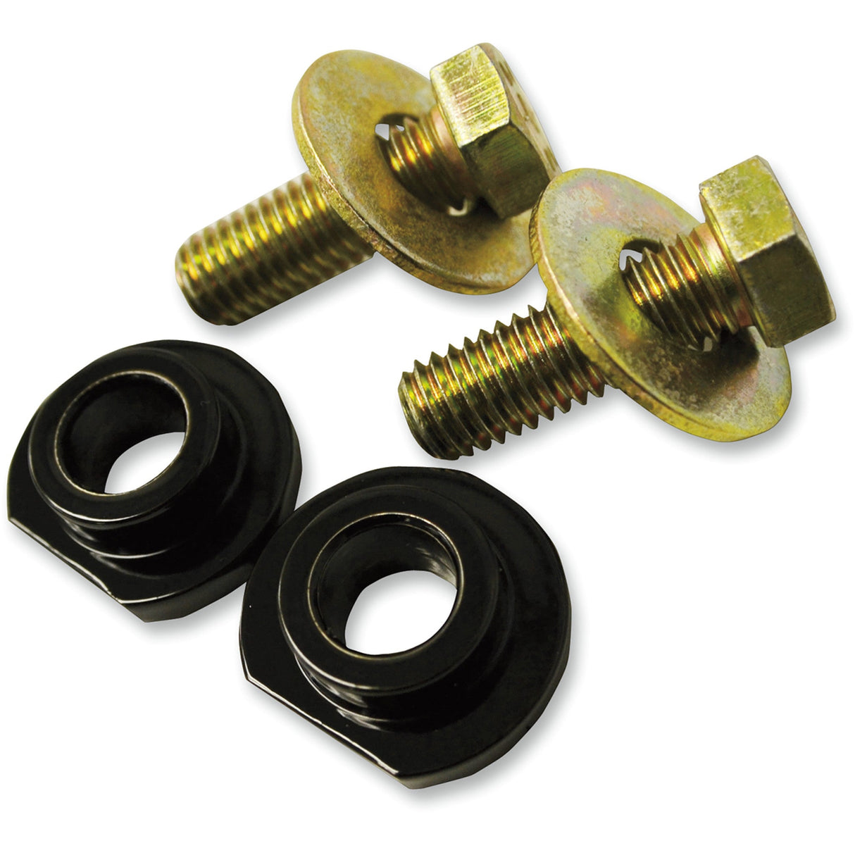 LA CHOPPERS 0602-0524 LA-7409-01 Blackline Handlebar Riser Adapter Kit Handlebar Adapters - FXS