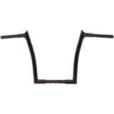 FAT Baggers INC. 1-1/4" EZ Install Pointed Top Handlebar 14" Black - 907014-B For Harley Touring / Softail / Road King / Road Glide 1994-2023