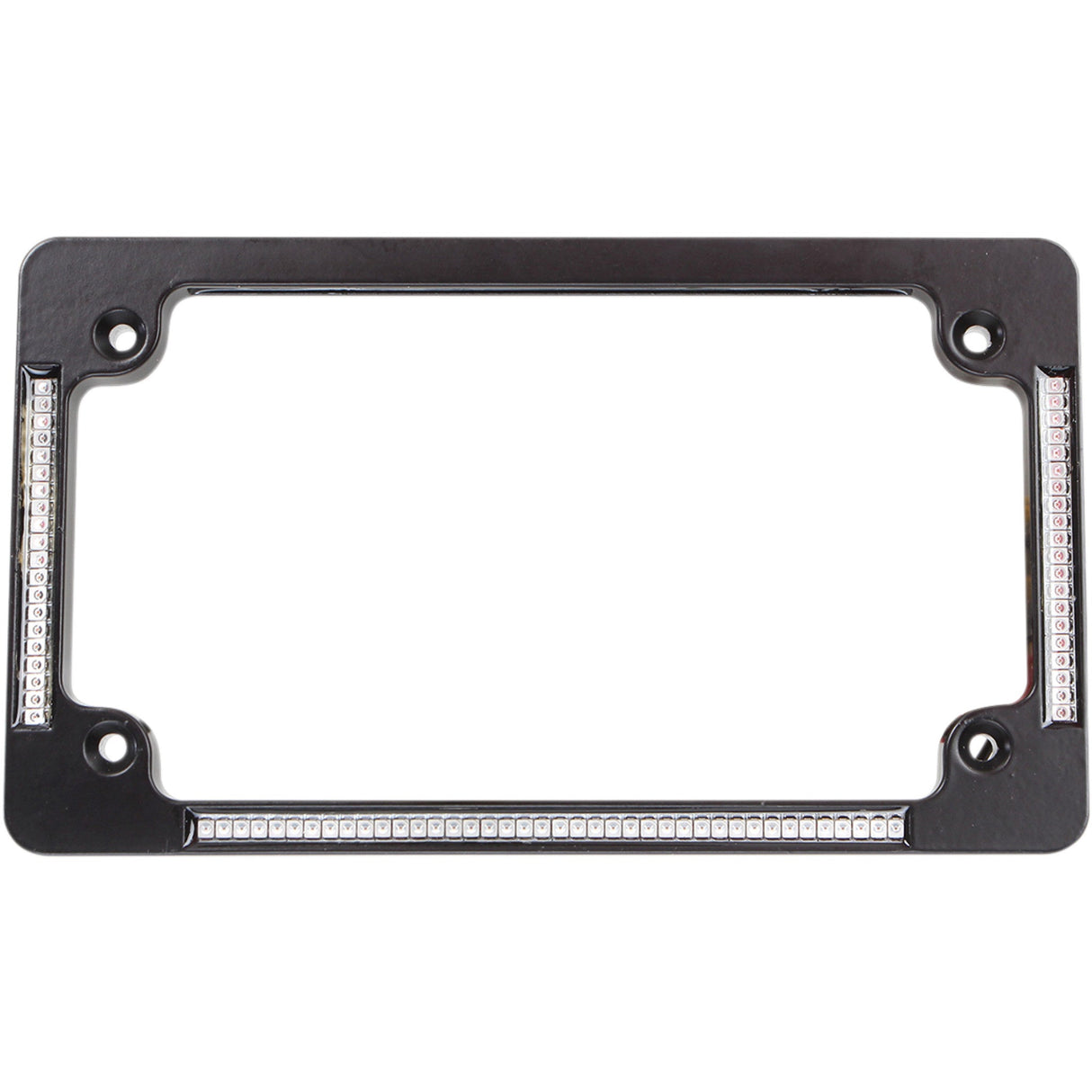 CUSTOM DYNAMICS 2030-0767 TF04-B All-in-One License Plate Frame License Plate Frame - Black