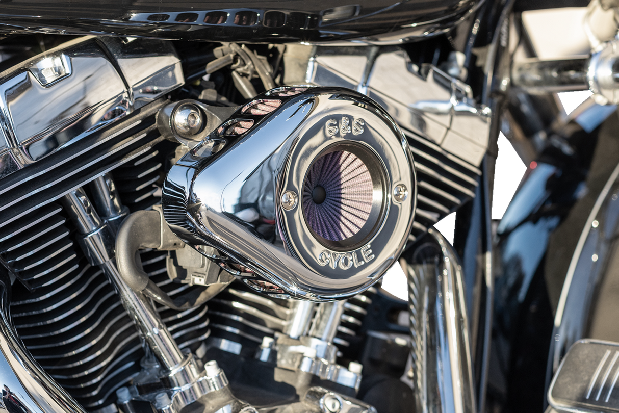 Air Stinger Stealth Air Cleaner Kit - Chrome - 1010-2965