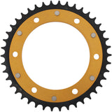 SUPERSPROX 1210-1945 RST-1306-42-GLD Stealth Rear Sprocket 42 tooth - gold - honda