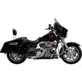 Trask 2-Into-1 Nasty Bastard Exhaust System Chrome - TM-5720CH For Harley Touring 2017-2026