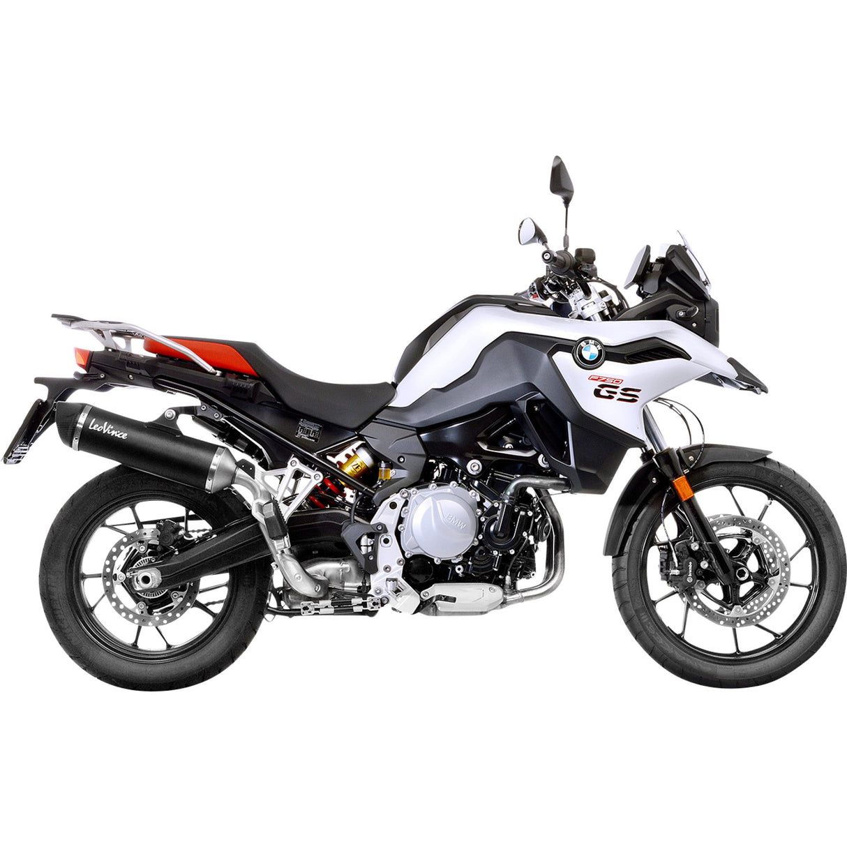 Leovince Nero Muffler - 14055U BMW F750GS / F850GS / F850GS Adventure 2018-2023