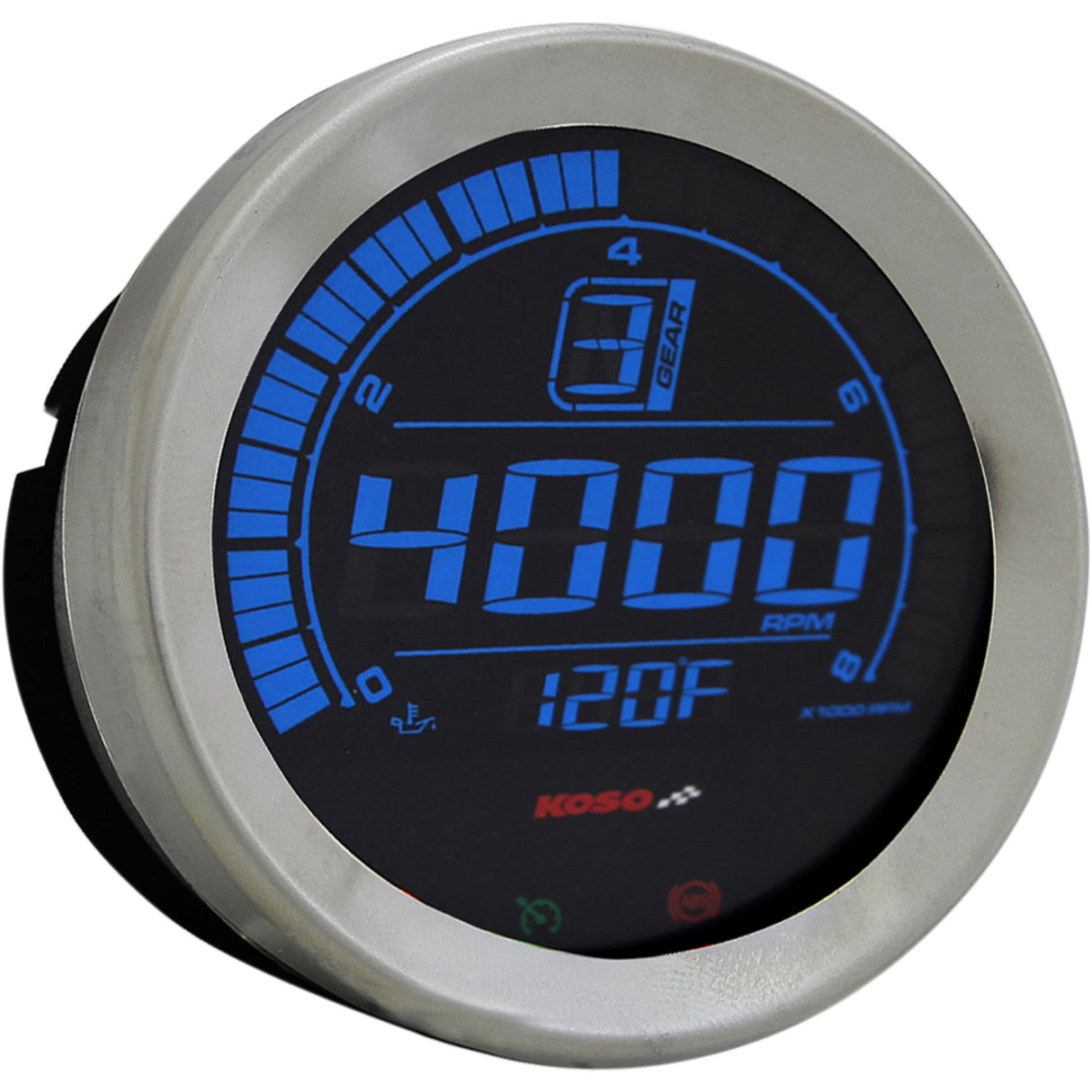 Koso North America Replacement Gauge Chrome - BA051100 For Harley Touring 2004-2013