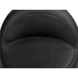 Mustang Solo Seat — Plain No Studs FL FX - 76244 For Harley Softail 2006-2017