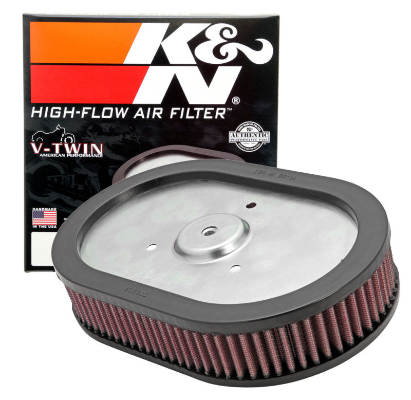 K & N Engineering Davidson Flhxse Flstse Flhtcuse 11 Fltruse Replacement Air Filter - HD-0910 For Harley Motorcycles 2009-2017