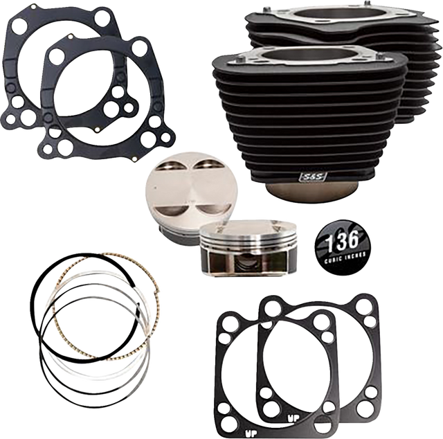 136" Big Bore Cylinder Kit