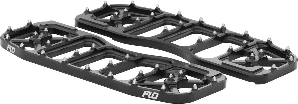 Flo Motorsports Fpeg-800V5BLK V5 Floorboards Black For Harley Motorcycles 1984-2020