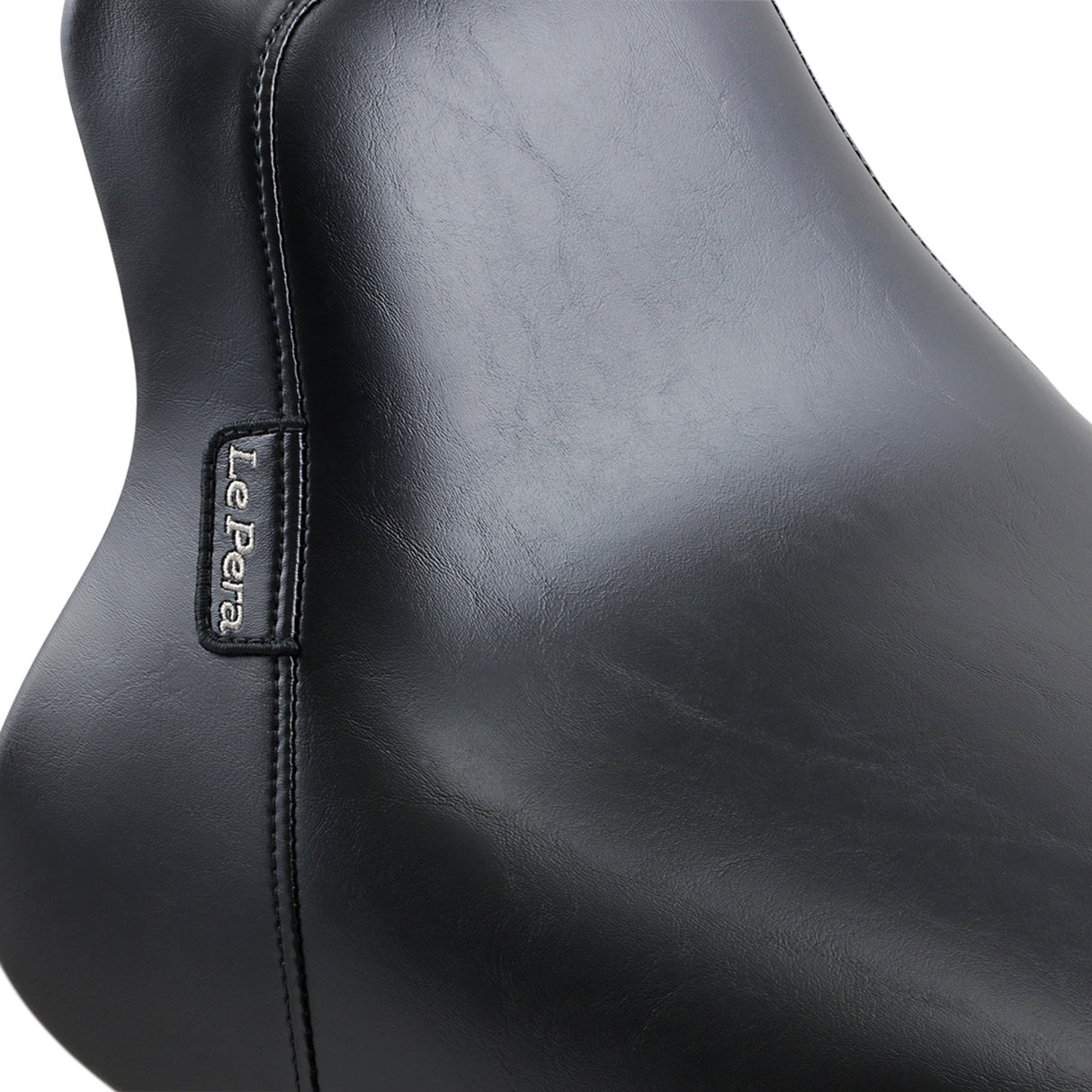LePera Bare Bones Solo Seat Smooth Black - LGX-007 For Harley Softail 2000-2007