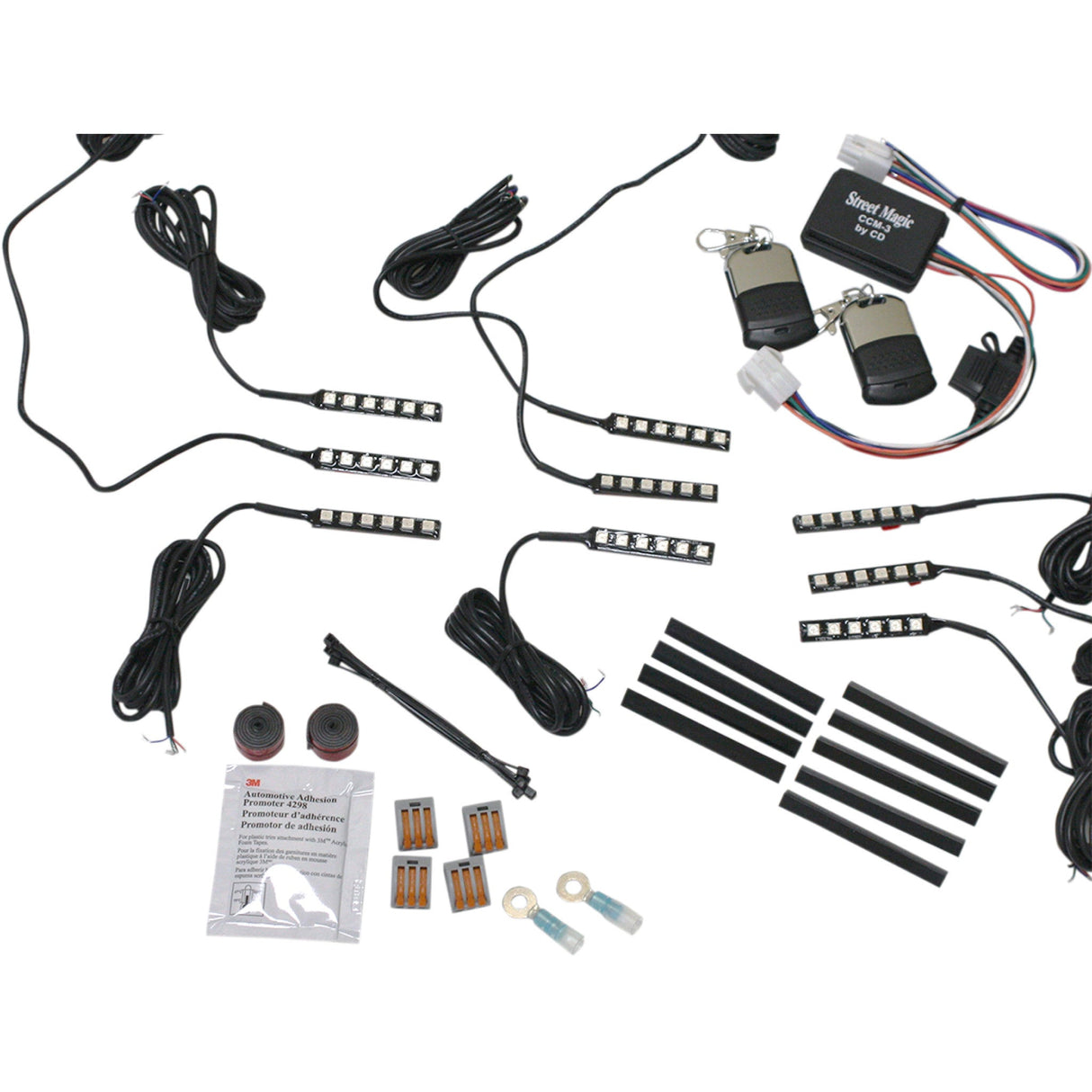 CUSTOM DYNAMICS 2040-1267 TMWK3 Magical Wizards™ Sport Bike Light Kit Magical Wizard Light Kit - Sports Bike