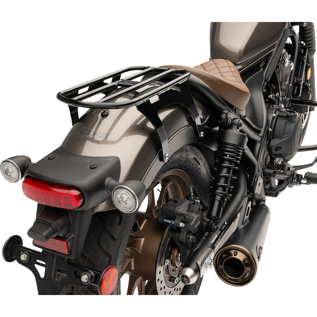 COBRA 1510-1160 02-4108B Solo Luggage Rack tube - black - rebel 300/500