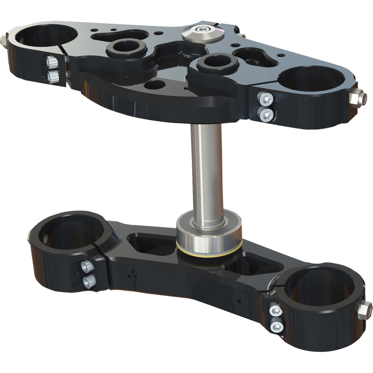 HAWG HALTERS 0408-0473 62L24-AX21 X-21 Bolt-On Triple Tree Kit Triple Tree - 62 mm - Black Anodized