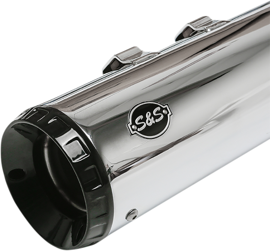 GNX Mufflers - 4.5" - Chrome - 1801-1461