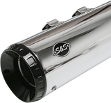 GNX Mufflers - 4.5" - Chrome - 1801-1461