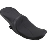 DRAG SPECIALTIES 0801-1075 Low Profile Touring Seat Low Touring Seat - Mild Stitched - Razorback Tanks - FL '10-'23
