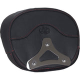 MUSTANG 0822-0646 88450DC Deluxe Sissy Bar Pad diamond - dark cherry stitch - flt/flh '23-'25