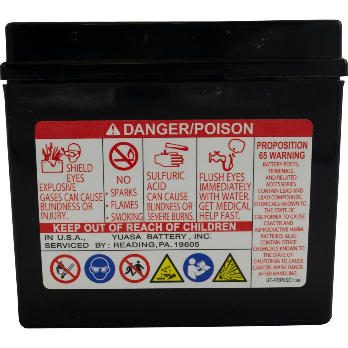 Yuasa YTZ Battery - YUAM726ZS For BMW 04 2022-2024 | Kawasaki 300R 2020-2024