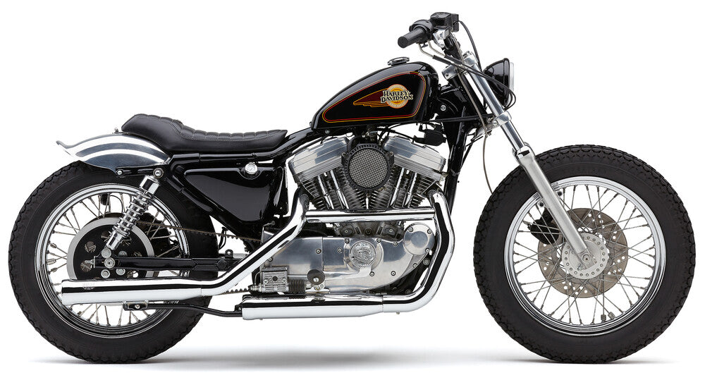 Cobra 3" NH Series Slip-ONS Chrome Sportsters - 6036 For Harley Sportster 1991-2003