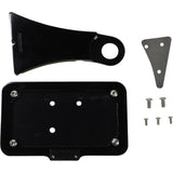 Accutronix Side Mount License Plate With LED Tag Light Black - LPF114HV-B For Harley Sportster 2004-2019