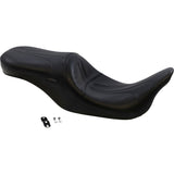 LePera Sorrento 2-Up Seat Stitched Black - LK-907 For Harley Touring 2008-2023