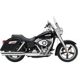 COBRA 1801-0590 6209 4" Slip-On Muffler - Scalloped Muffler - Chrome - '12-'16 FLD