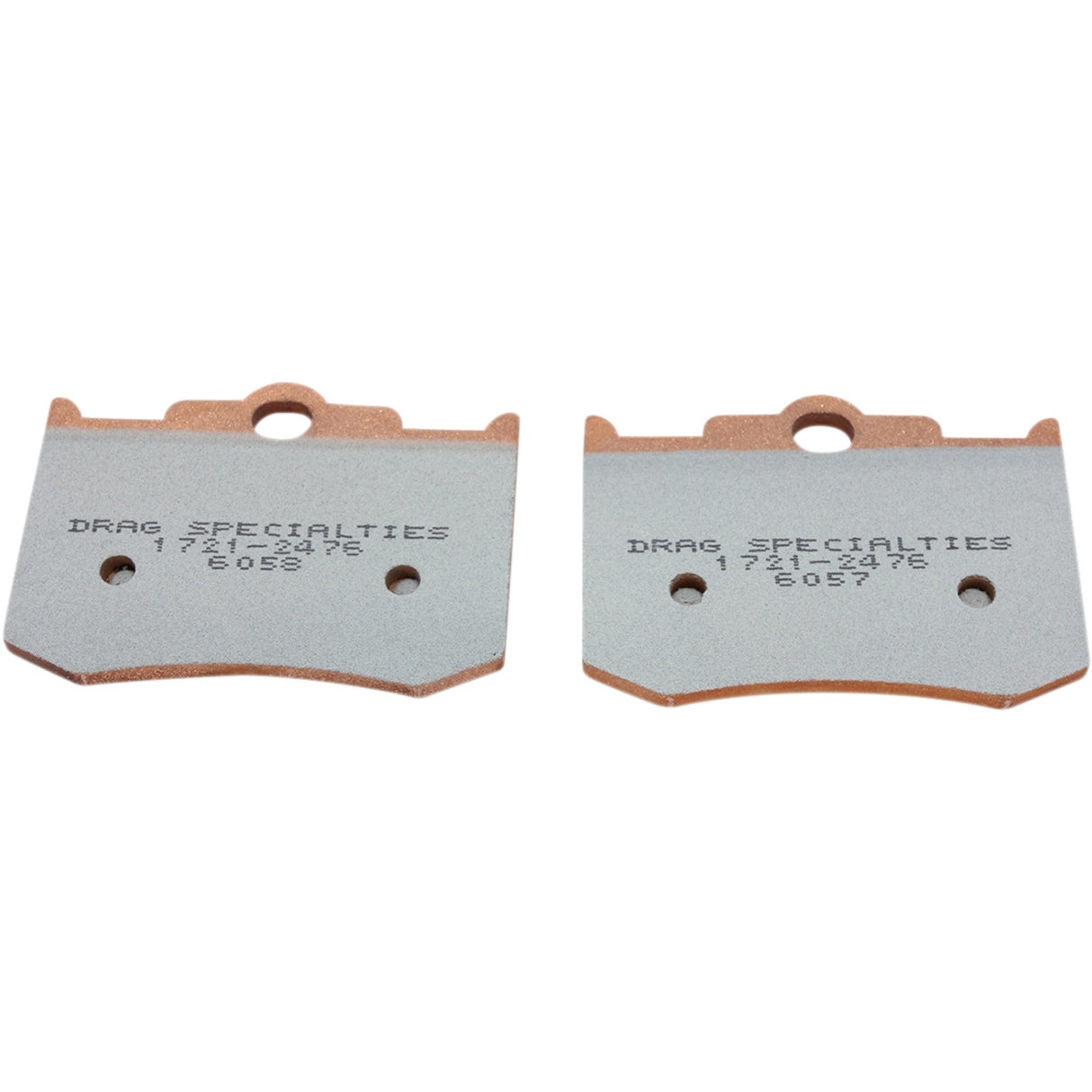 DRAG SPECIALTIES Sintered Metal Caliper Brake Pads Premium